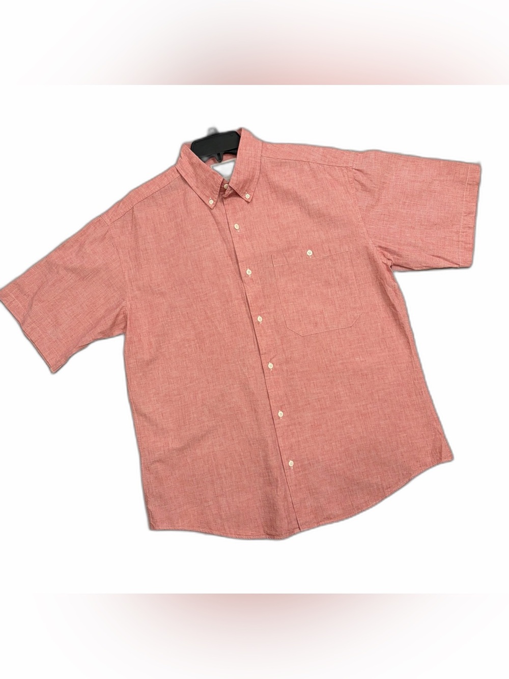 The North Face Pink Casual Button Down Cotton Sea Otter Label Shirt L Large
